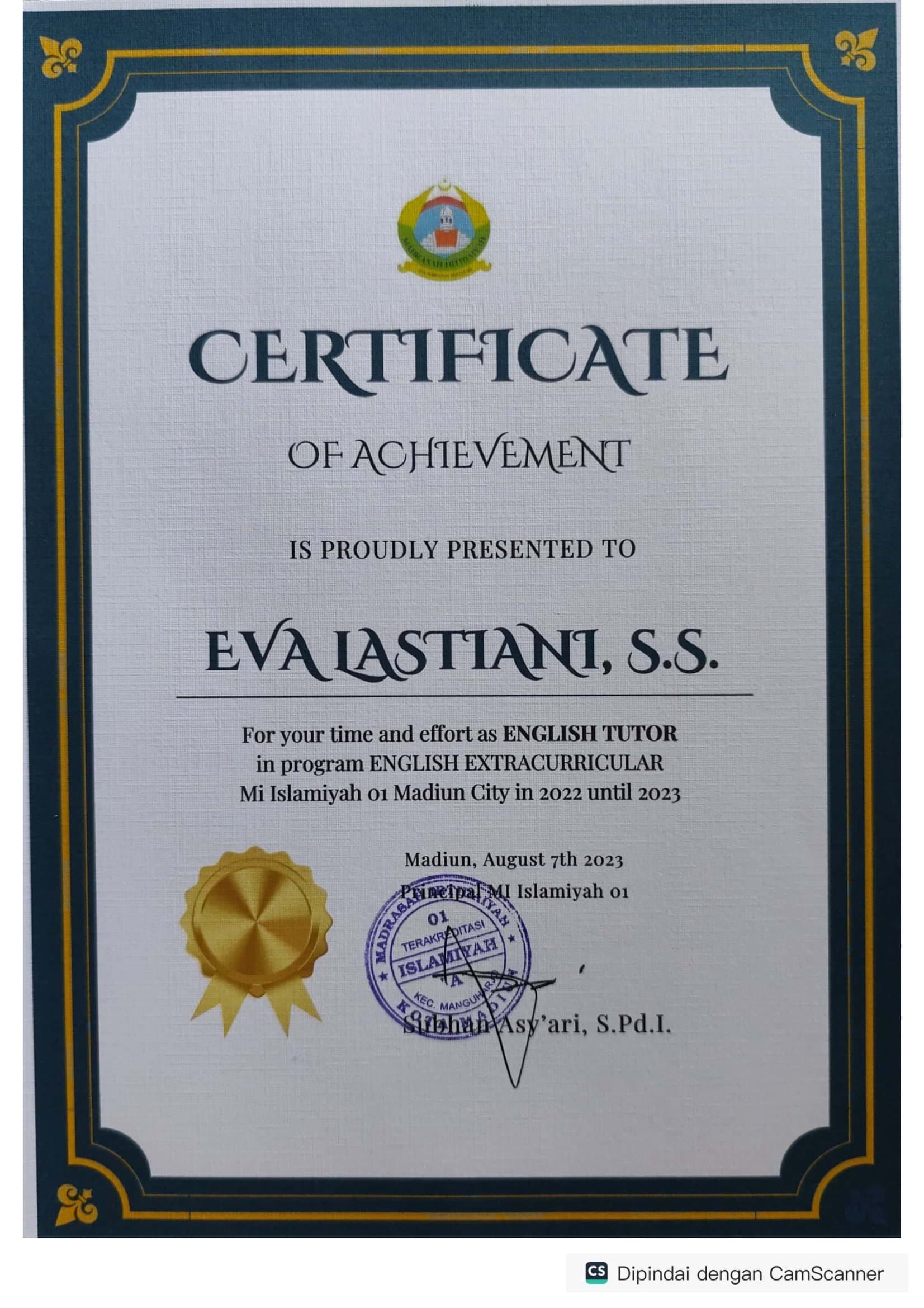 English Certification