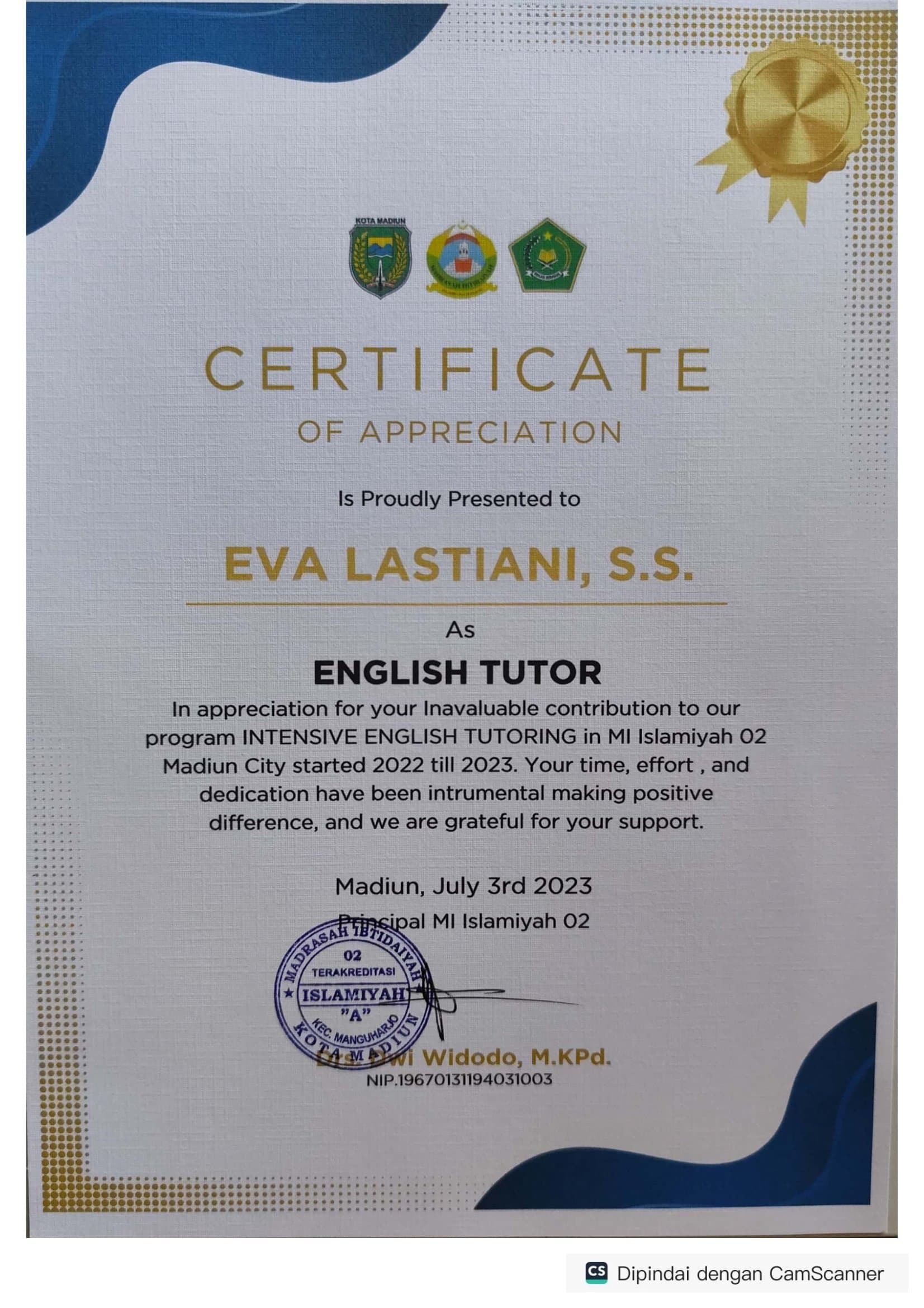 English Certification